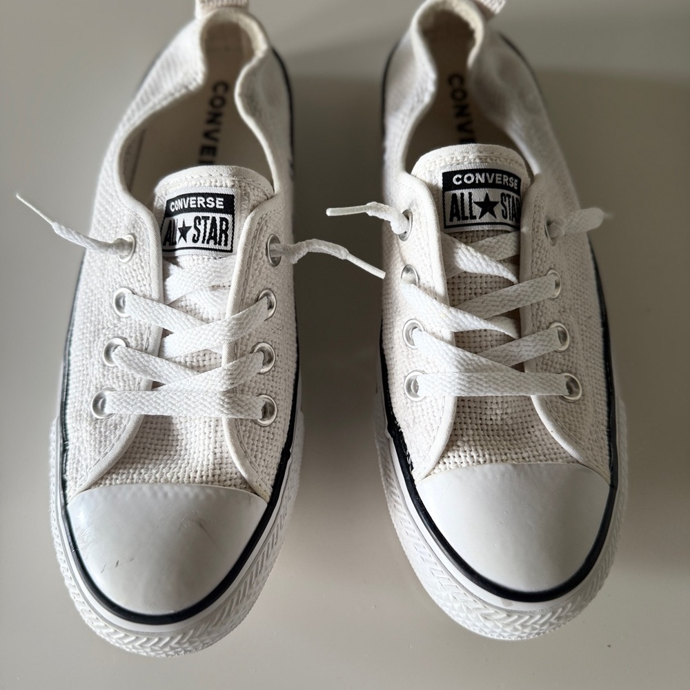 Converse All Star Canvas White Sneakers